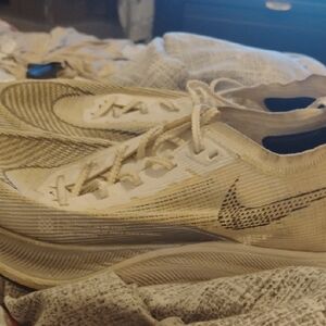 Nike White and Black Running Shoes